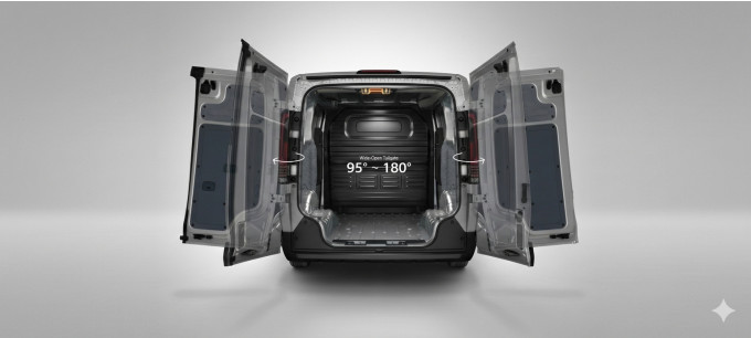 Full-open tailgate