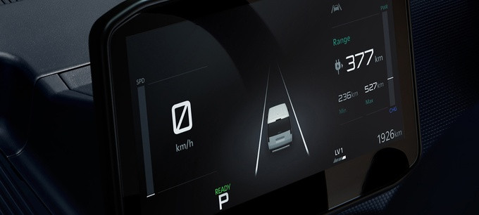 Drive essentials on a 7.5-inch cluster