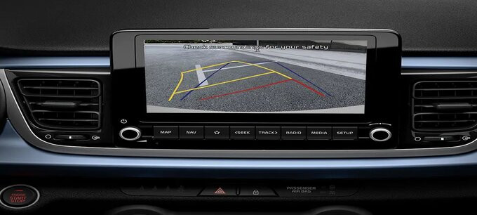 Rearview camera with Parking guidance