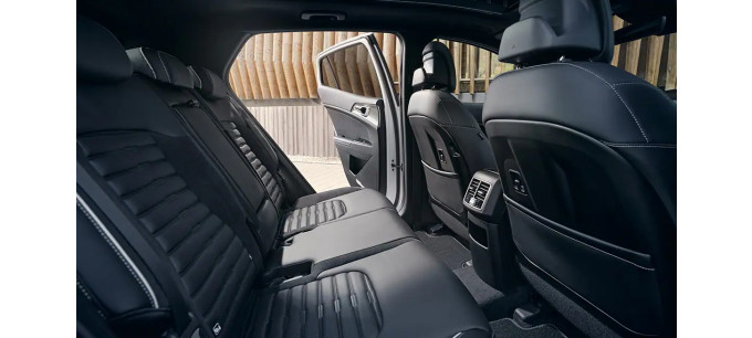 Luxurious  leather seats